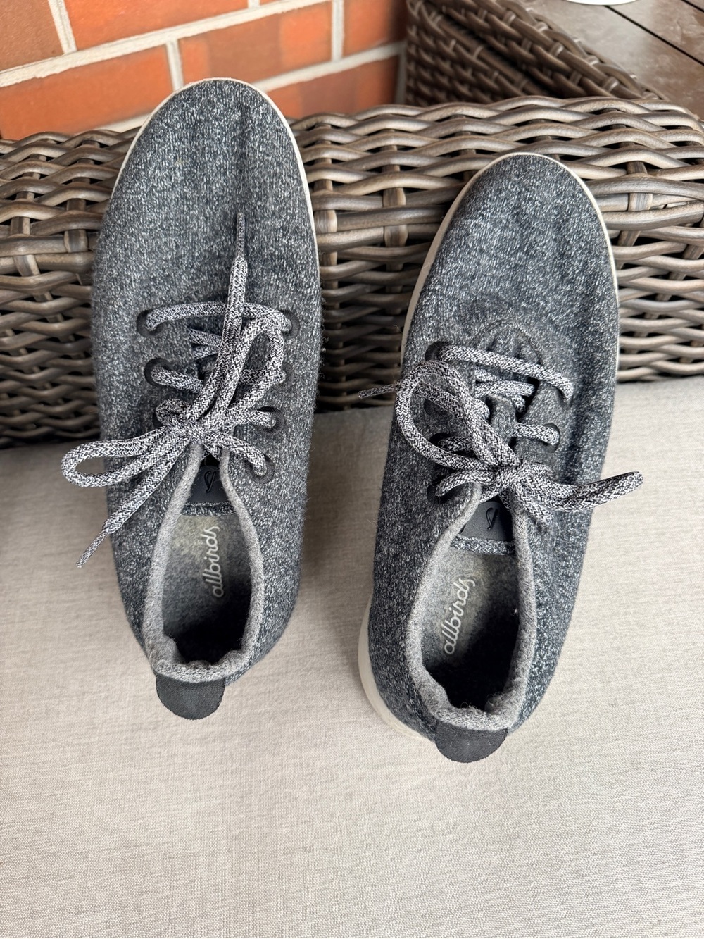 allbirds Women’s Wool Runner Sneakers in Heather Gray